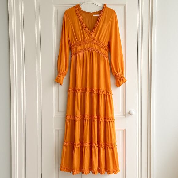 Free People x BTFL-LIFE Ruffle Maxi Dress - Picture 2 of 8